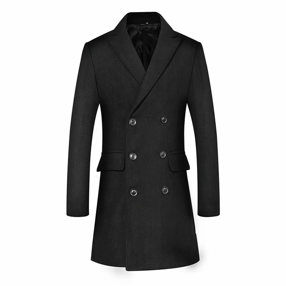Apartment Three Double Over Coat カーキ2 s-l1200.jpg