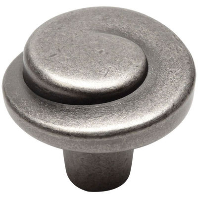Cosmas Cabinet Hardware Weathered Nickel Round Cabinet Knob #775WN