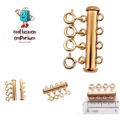 14/20 Gold Filled Connector Clasp   Ideal for Elegant Necklace Layering