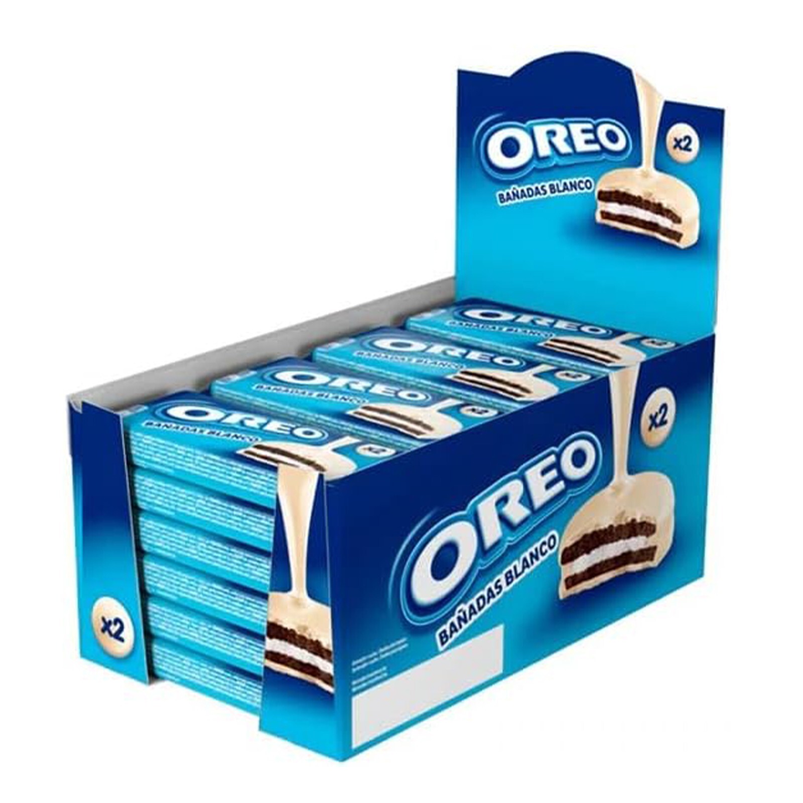 Oreo Banadas Biscotto Cioccolato Bianco in Monoporzione 24 pezzi da 41 grammi
