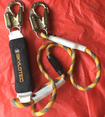 Skylock Rope SKYLOTEC L-AUS-0089-2 Energy Absorbing Lanyard Rope Single Leg - 2m ...