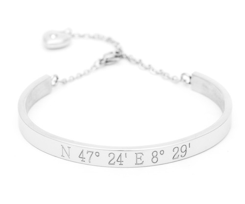 ID Friendship Bracelets Leather Bracelet With Engraving Bangle Various Models - Picture 64 of 78