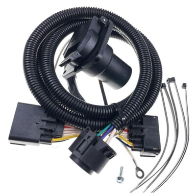NEW 7-Way Trailer Wiring Harness For 15-22 Ford F-150 Plug and Play