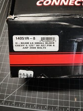 Manley 14051R-8 H-Beam Connecting Rods Standard Weight Series For Chevy LS-1