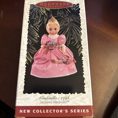 Hallmark Keepsake Ornament Cinderella Madame Alexander Christmas 1995 NIB