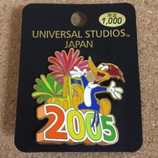 Limited to 1000 Woody Woodpecker 2005 USJ Pin Badge