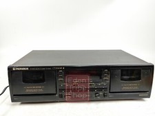 Pioneer Stereo Double Cassette Deck CT-W 404R Auto Reverse Highspeed Copy System