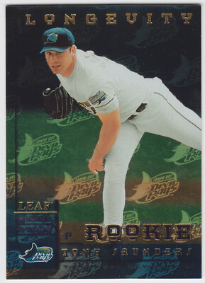 1998 Leaf Rookies and Stars - Longevity - Tony Saunders - #252 - NrMt+