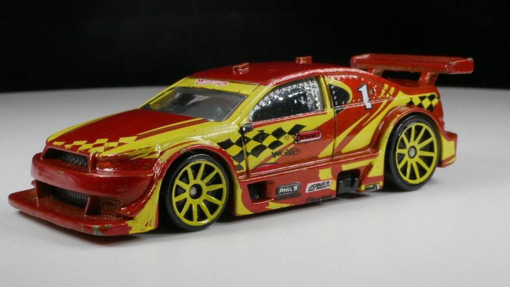 hot wheels  Amazoom TWO TONES STRIPES copper/yellow y10s RACING SPOLER