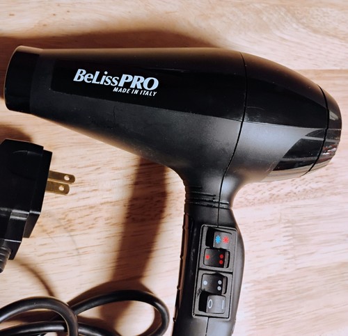BaByliss Beliss PRO Professional Hair Dryer BEL6300 2000W Heat & Cool Buttons - Picture 2 of 7