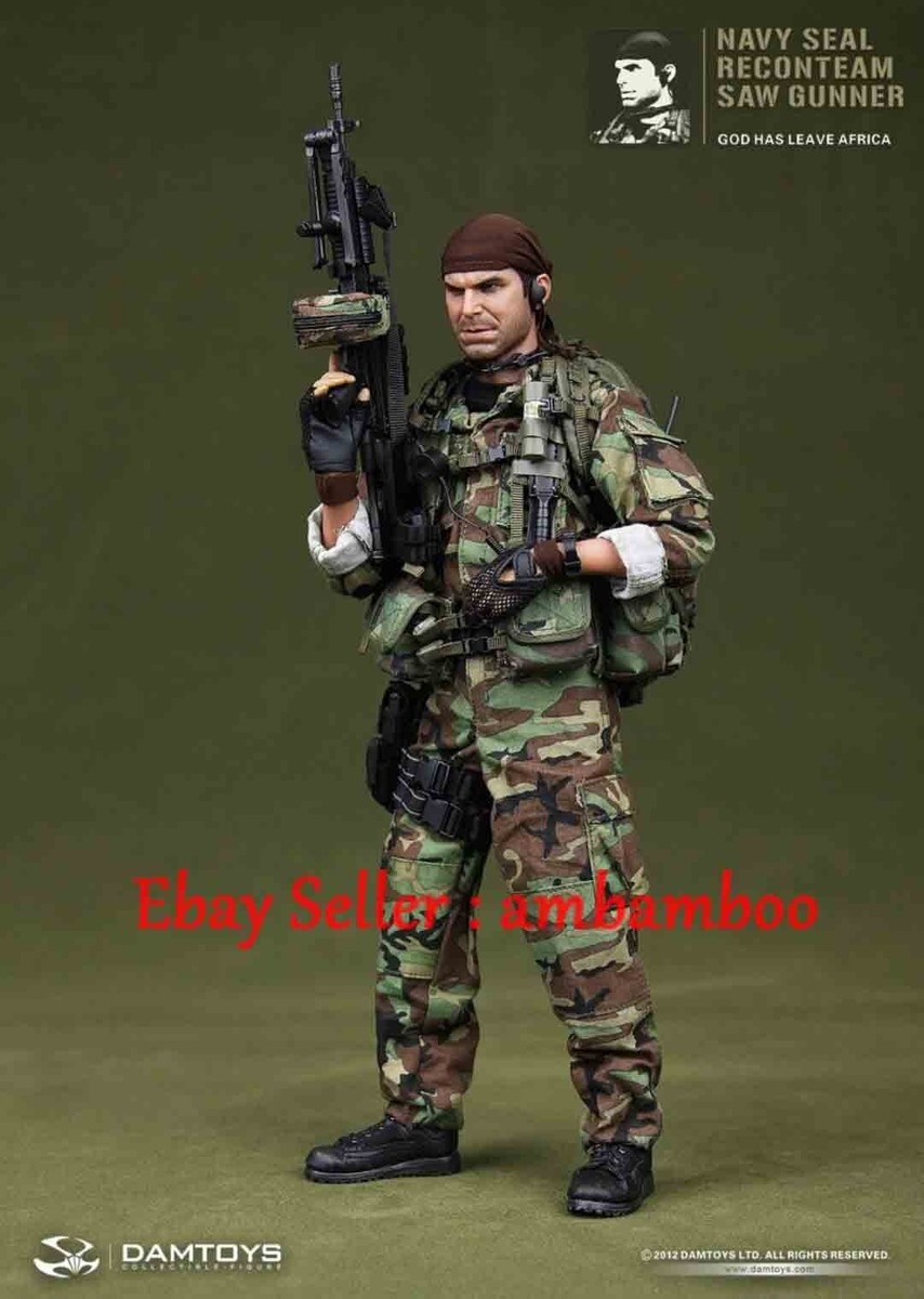 DAMTOYS 1/6 NO.93012 Saw Gunner-Navy Seal Reconteam Soldier Action