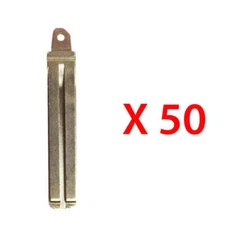New Remote Flip Key Blade Blank Insert Replacement for Kia (50 Pack)