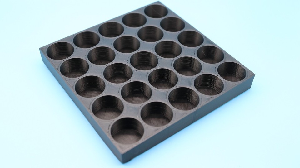 12 GA Shot Shell Reloading Block 25 Shot Capacity Made In USA | eBay