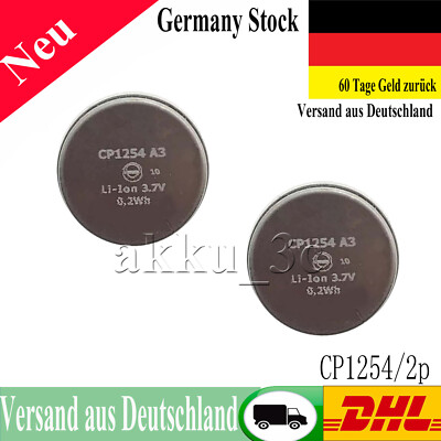 2PC CP1254 A3 3.7V 60mAh Earphone Battery Akku Beats Powerbeats PRO Varta Batte