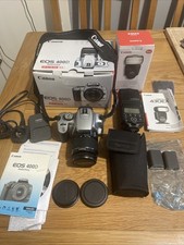 Canon EOS 400D SLR Camera Set + Accessories  + 430 Flash BOXED