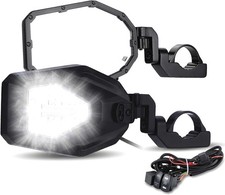 UTV Side Mirrors With LED Turn Signal For 1.6-2 Inch Roll Bar