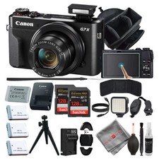 Canon PowerShot G7 X Mark II Digital Camera - 128GB Mega Accesories Pack