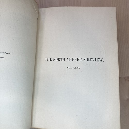North American Review Vol. CLXI 161 edited by Lloyd Bryce HC 1895 - Picture 11 of 14