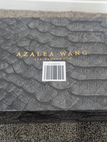 Stivali donna taglia 11 Azalea Wang Jewel neri sopra il ginocchio elasticizzati tacco gioiello - Foto 8 di 8