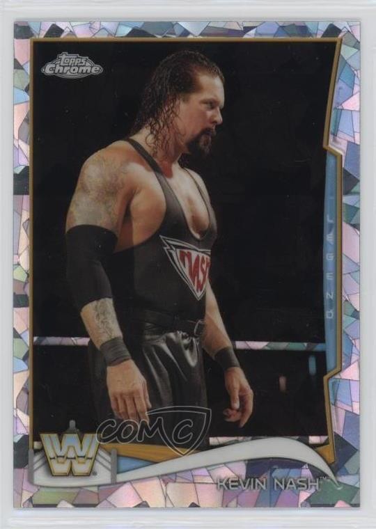 2014 Topps Chrome WWE Atomic Refractor Kevin Nash #104 04xs