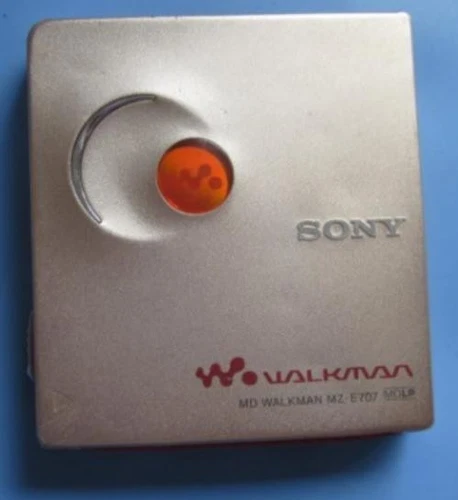 [Used] SONY MD Walkman MZ-E707, MDLP Compatible, Confirmed Operation