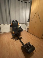 ADX Firebase A01 Racing Seat with Logitech G920 Driving Force Racing Wheel