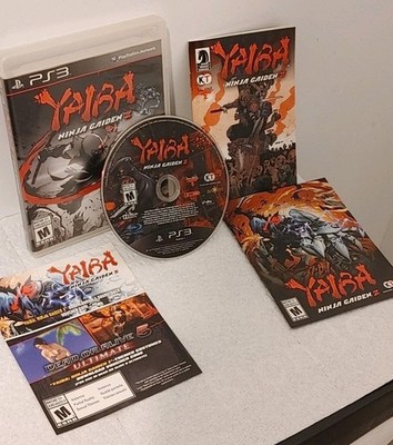 Yaiba: Ninja Gaiden Z (Sony PlayStation 3, Ps3 2014) Cib With Mini Comic Tested