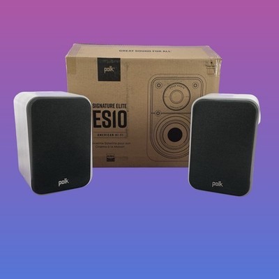 Polk Signature Elite ES10 Surround Sound Speakers Dolby Atmos DTS:X #BU4129