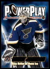 2001-02 PACIFIC ADRENALONE POWER PLAY Brent Johnson St. Louis Blues #21