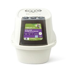 Vibrant Life Extra Large Hooded Enclosed Cat Litter Box