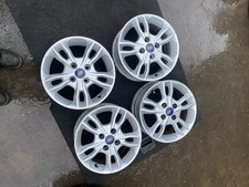 SET OF FORD FIESTA MK7 2008-2017 15” (6.0J) ALLOY WHEELS