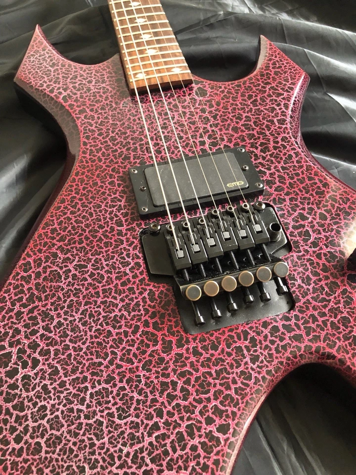 B.C. Rich Warlock NJ Series Korea Crackle - Bild 3 von 4