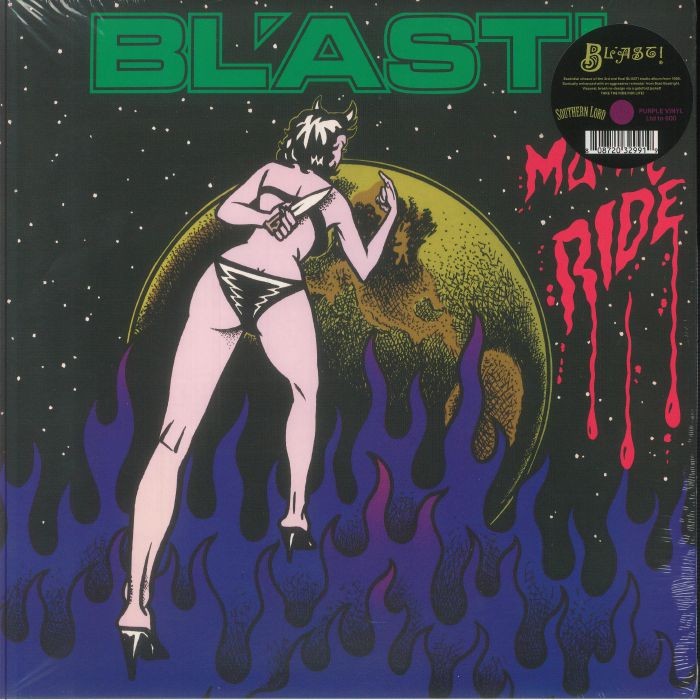 BL'AST! - Manic Ride - Vinyl (limited gatefold purple vinyl LP)