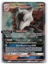 Alolan Marowak GX Holo SM Promos SM187 NM Pokemon on eBay