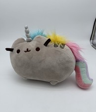 2018 GUND Pusheen 12" Pusheenicorn Plush Stuffed Animal Rainbow Cat Unicorn