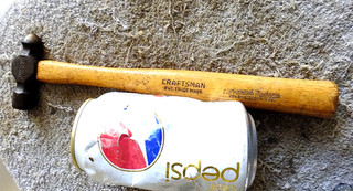 VINTAGE CRAFTSMAN 4 OZ BALL PEEN HAMMER JEWELER MACHINIST MADE IN USA # 38461