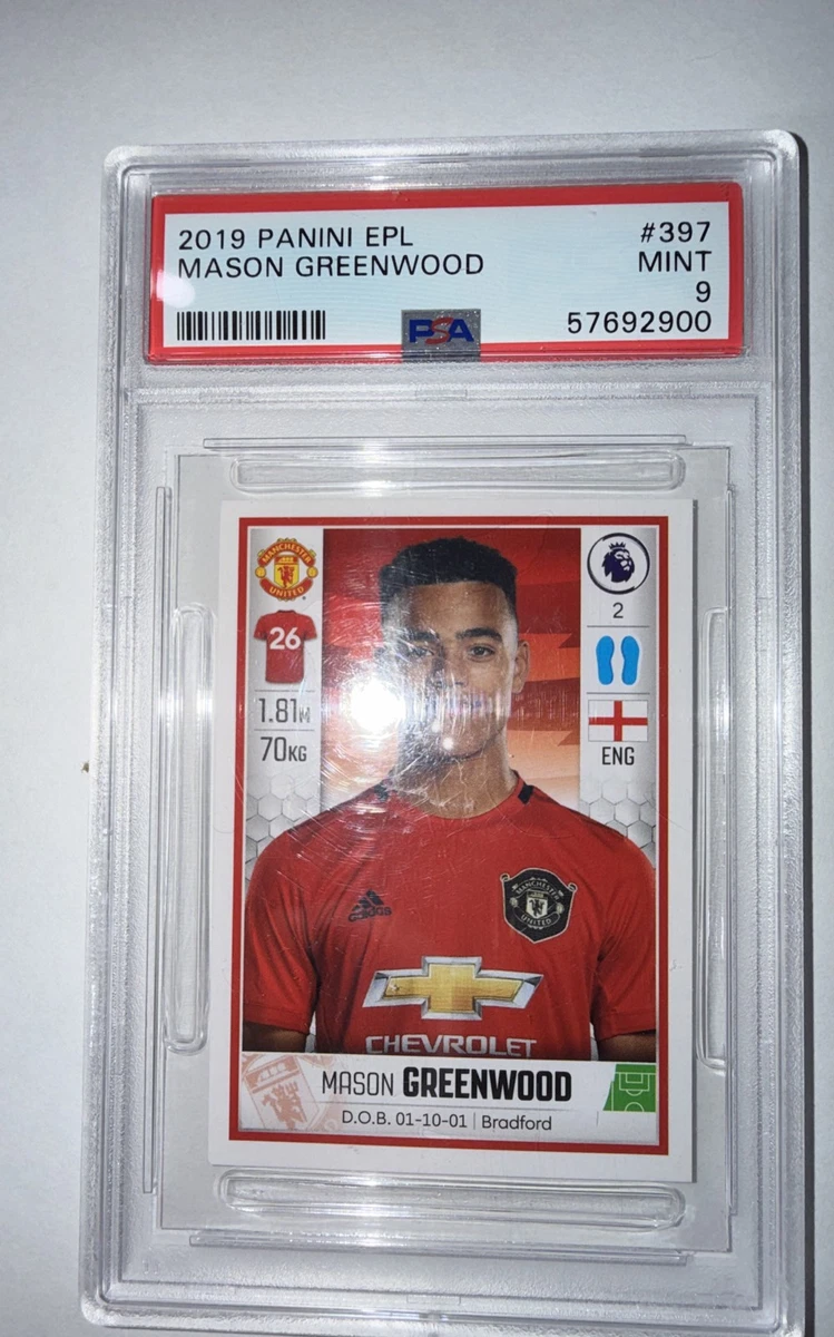 2019 Panini English Premier League - Mason Greenwood #397 for sale