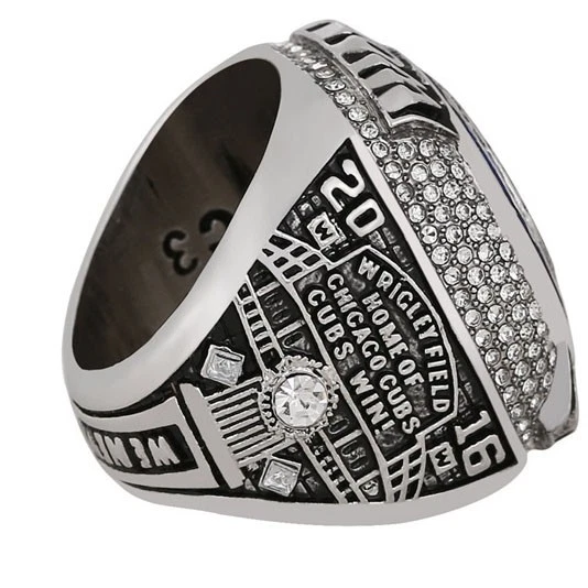Anillo Serie Mundial Chicago Cubs 2016 - Bryant #17 - Regalo para fanáticos - Anillo réplica MLB Foto 3 de 4