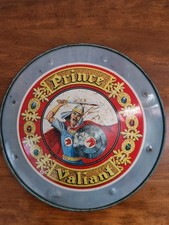 Vintage PRINCE VALIANT Mattel Toy Shield Tin Lithograph