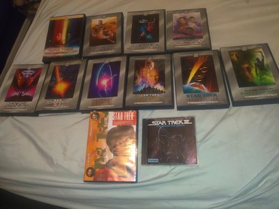 11 Star Trek DVD Films Widescreen Collection + Soundtrack PLZ SEE PICS! B4 U BUY