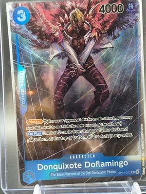 OP01-073 Donquixote Doflamingo V2 Alternative Art - One Piece TCG ENG