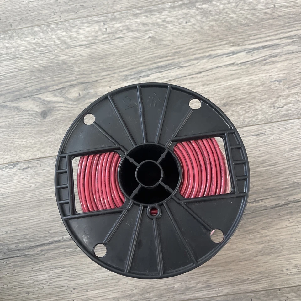 ENCORE 16 AWG Stranded Single Conductor, Red Hook-Up Wire, 105C 600V 500FT New - Image 4 of 4