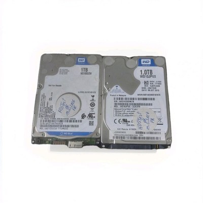 2 x 1 TB SATA Western Digital WD10JPVX-60JC3T0 5400rpm 8MB HDD 2.5'' Festplatte