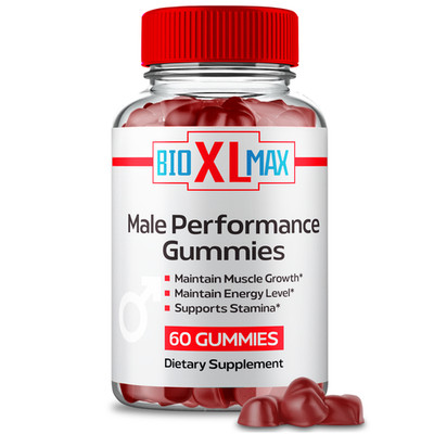 Bio XL Max Men Gummies, BioXL Max Advanced Male Health Support Gummy 60ct