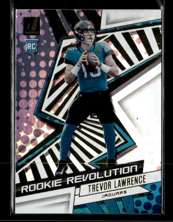 2021 Donruss #REV-TRL Trevor Lawrence Rookie Revolution Jacksonville Jaguars
