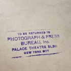 Photograph & Press Bureau Cecilia Loftus 8x10 B&W Press Photo Portrait 1925 — photo 2