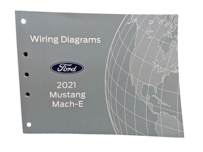 NEW 2021 Ford Mustang Mach-E Electrical Wiring Diagrams EWD Manual Factory