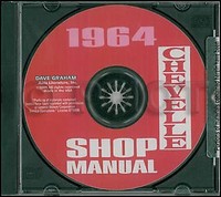 1964 Chevelle Shop Manuell Auf CD El Camino Malibu Ss Repair Service Chevrolet