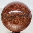 Natural strawberry Quartz Sphere Quartz Crystal Ball Reiki Healing 3220G — photo 1