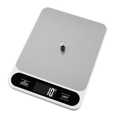 Digital Shipping Scale 22lb x 0.1oz Postal Scale LCD Display AC Adapter Battery